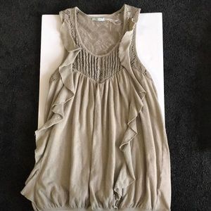 Ruffled Soft Tank Top